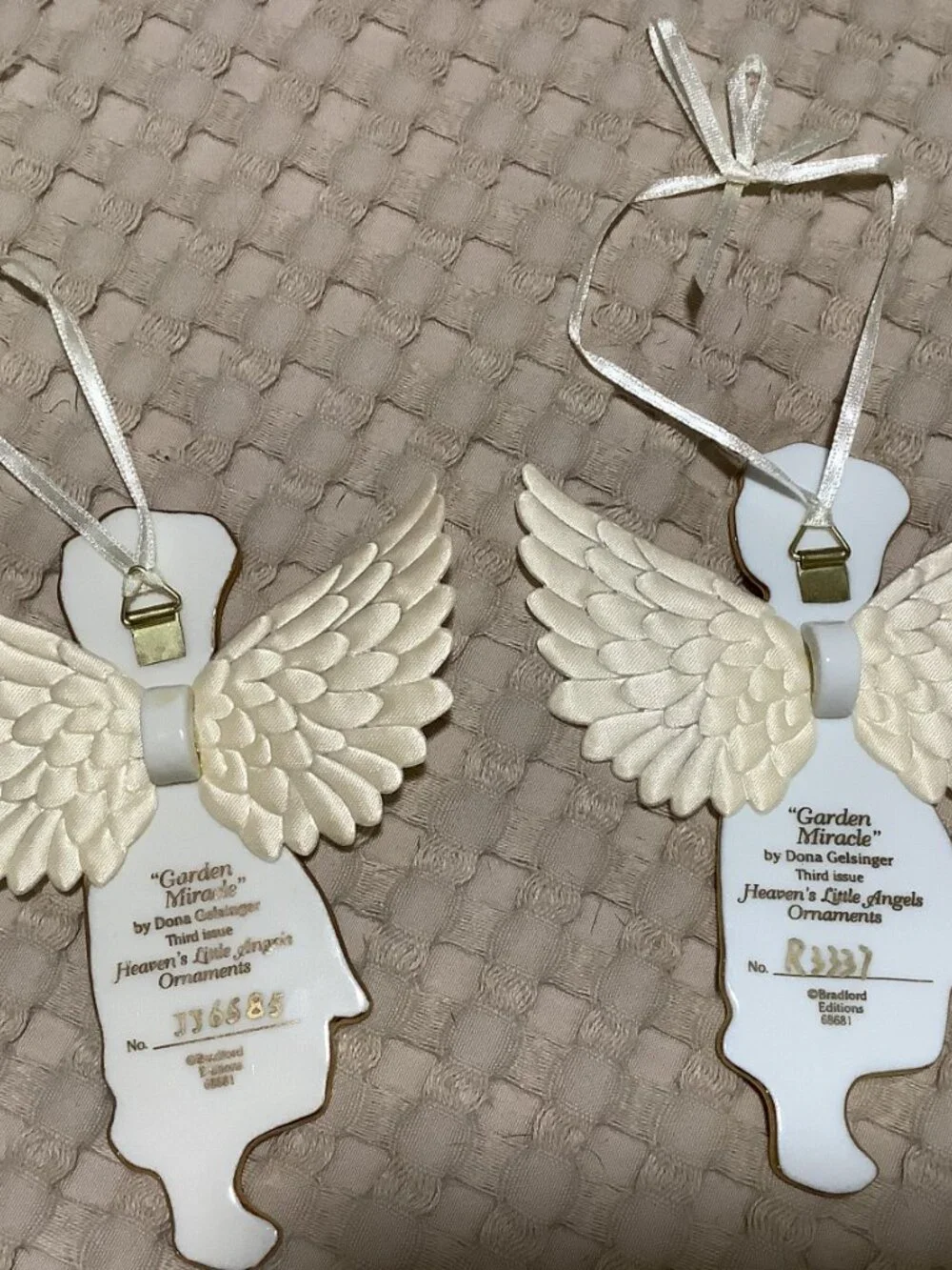 Heaven's Little Angel Ornaments by Dona Gelsinger & Donna Brooks Lot of 5
